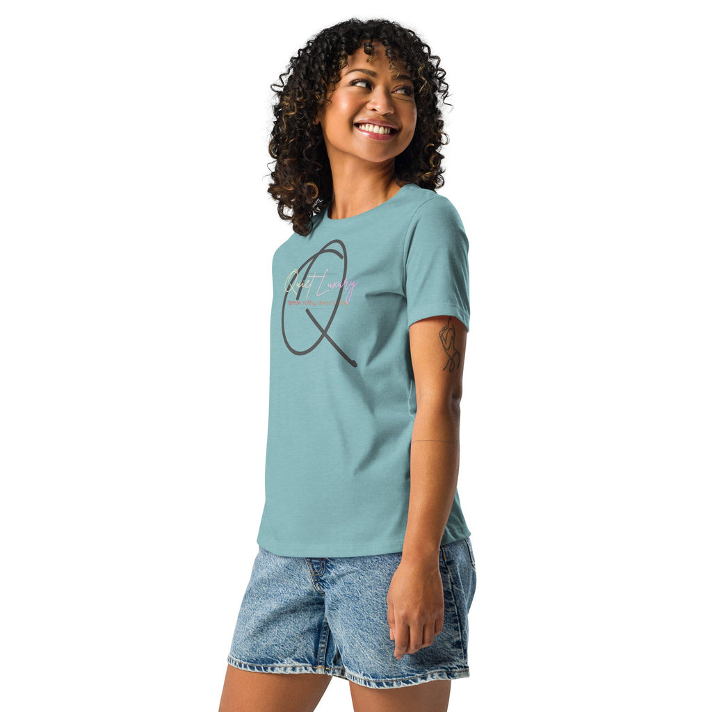 Women's Quiet Luxury Relaxed Tee — Q Collection - ShopNQlik