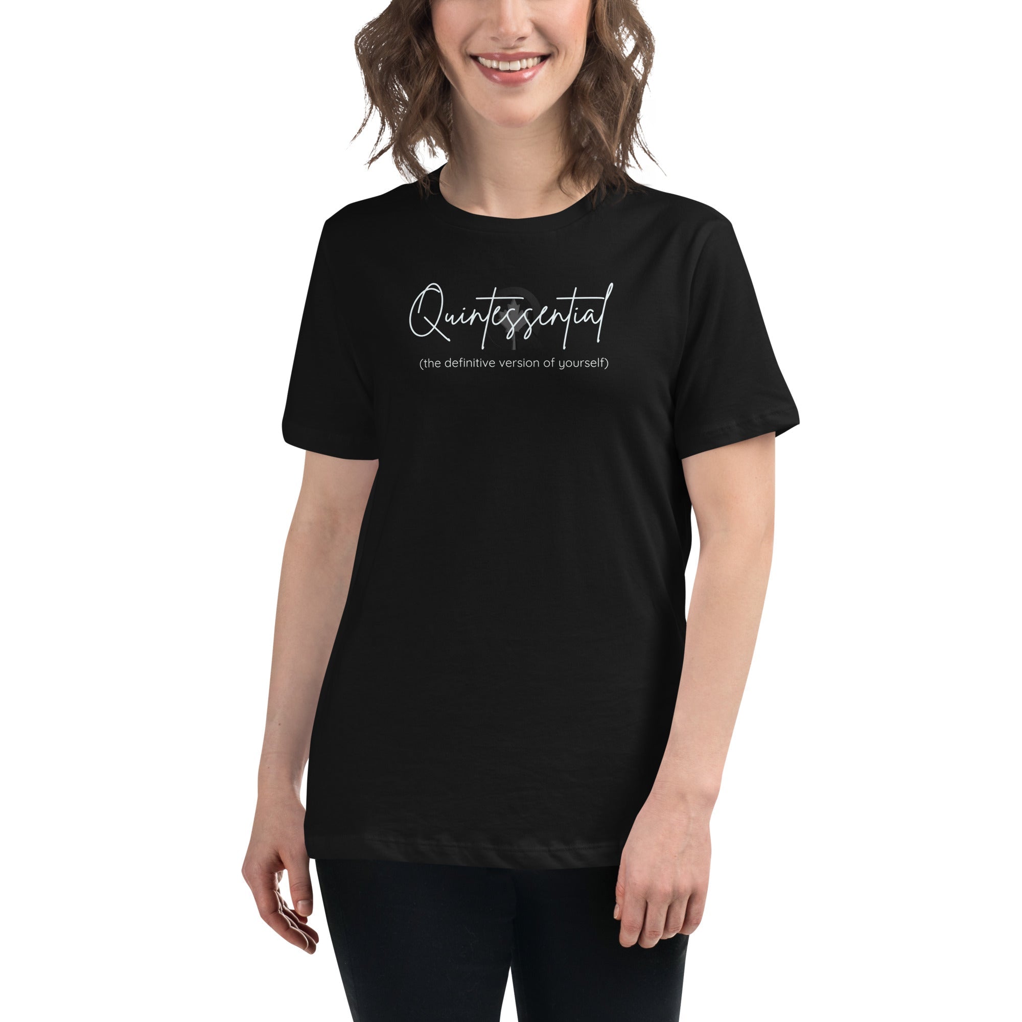 Women's Relaxed Q-Collection Tee - ShopNQlik