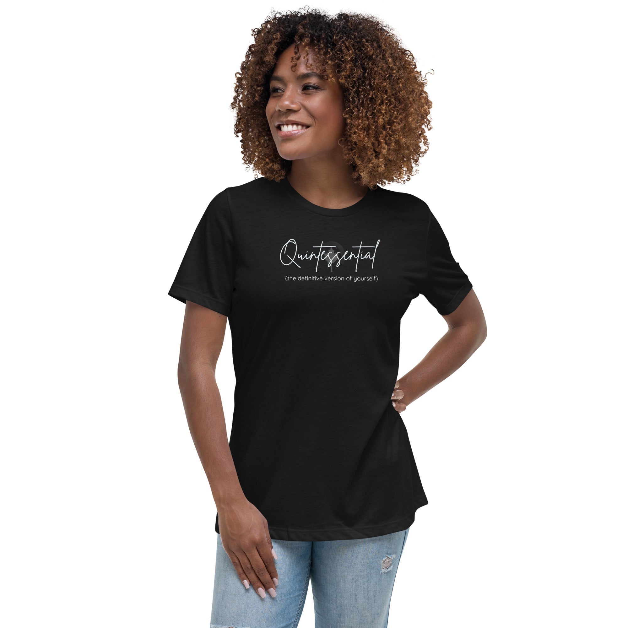 Women's Relaxed Q-Collection Tee - ShopNQlik