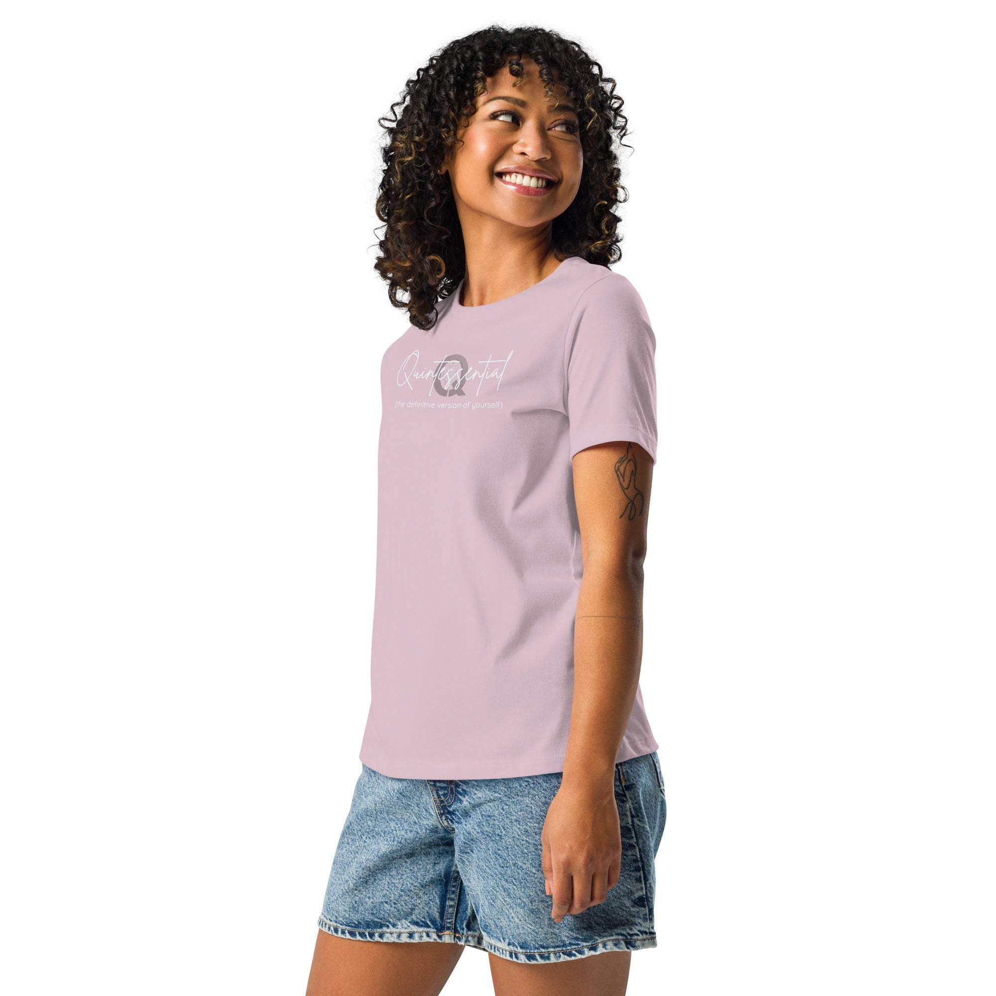 Women's Relaxed Q-Collection Tee - ShopNQlik