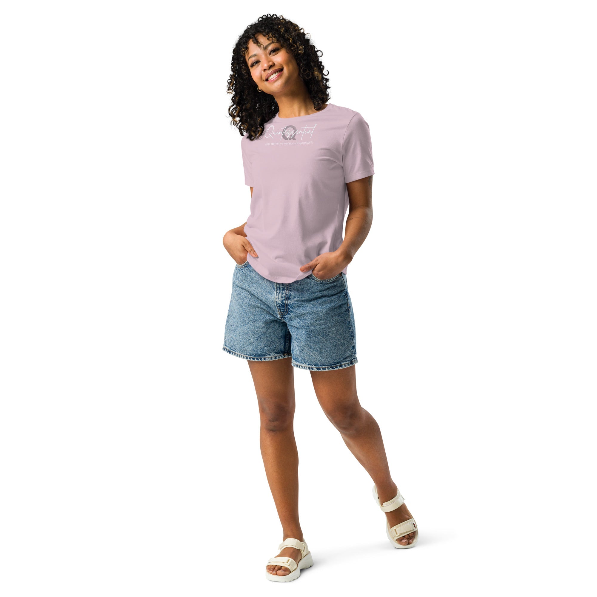 Women's Relaxed Q-Collection Tee - ShopNQlik