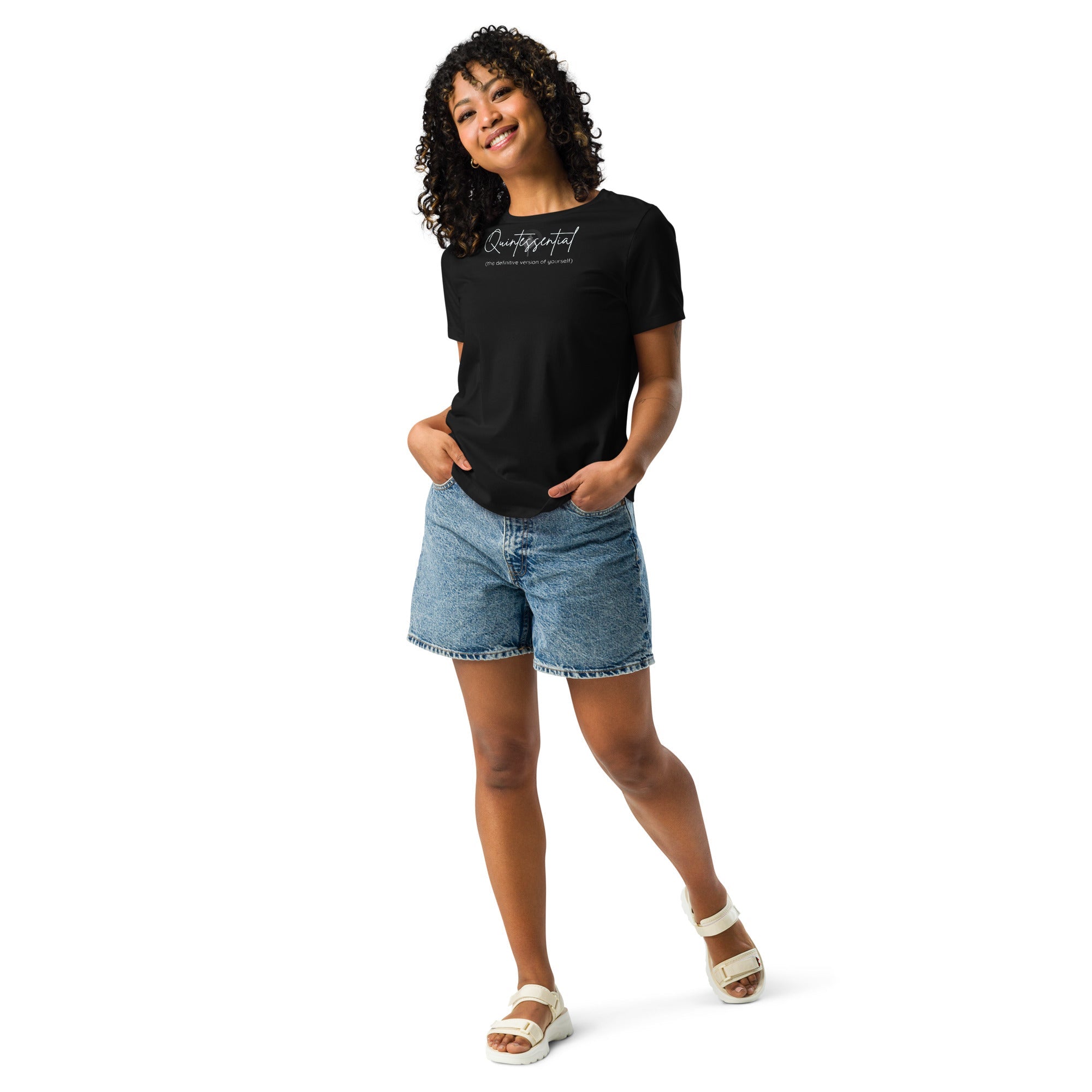 Women's Relaxed Q-Collection Tee - ShopNQlik