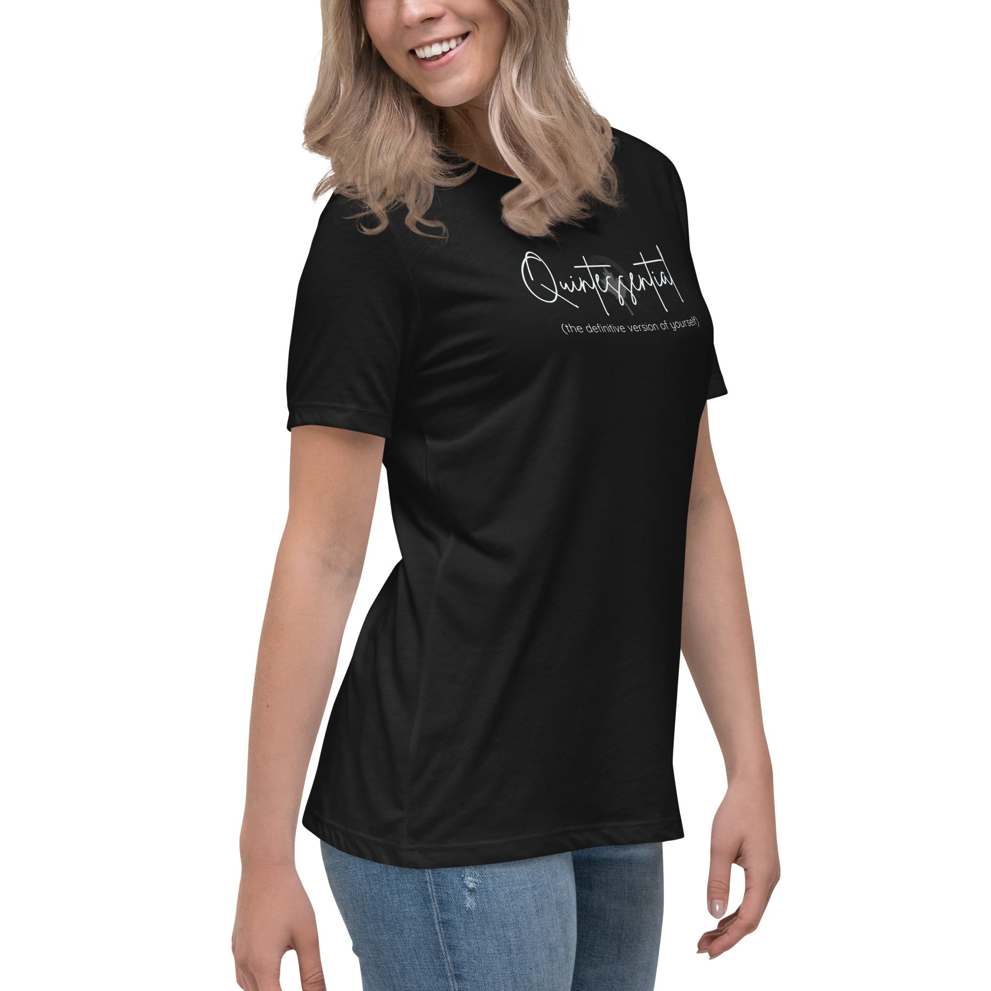Women's Relaxed Q-Collection Tee - ShopNQlik