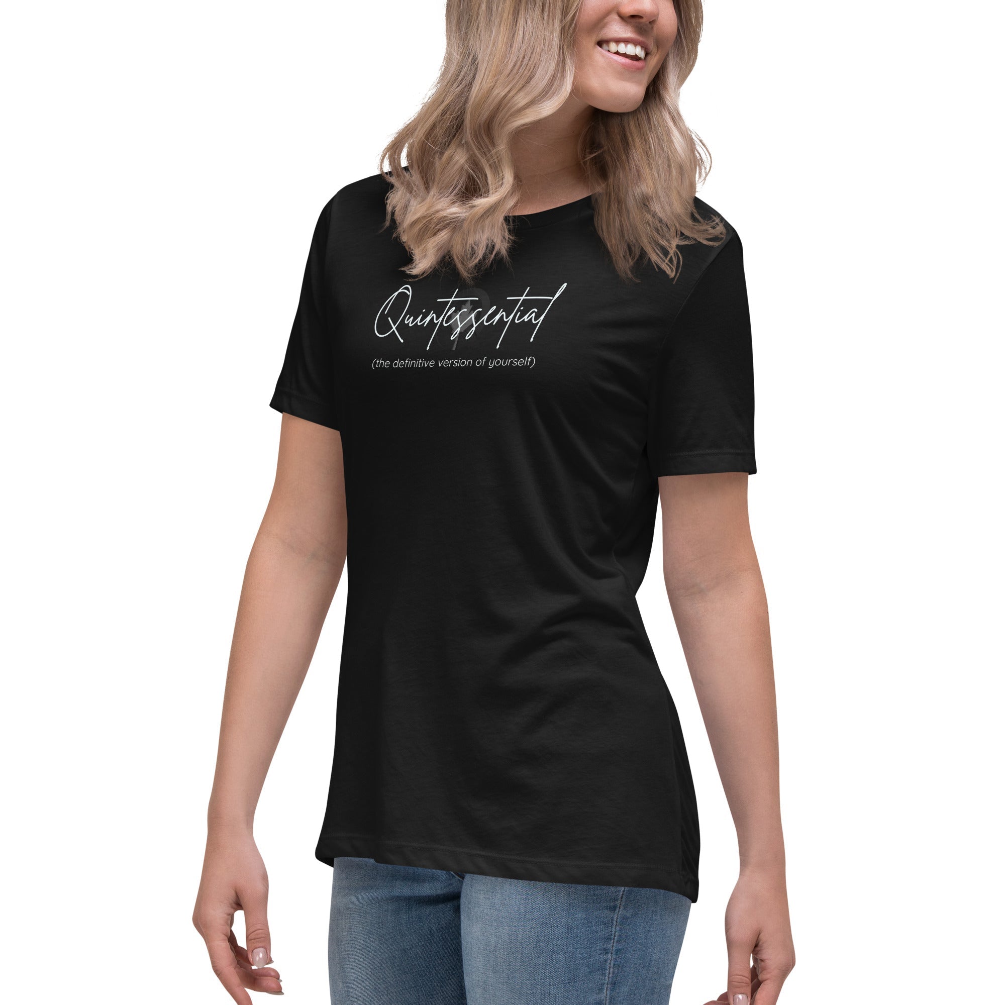 Women's Relaxed Q-Collection Tee - ShopNQlik