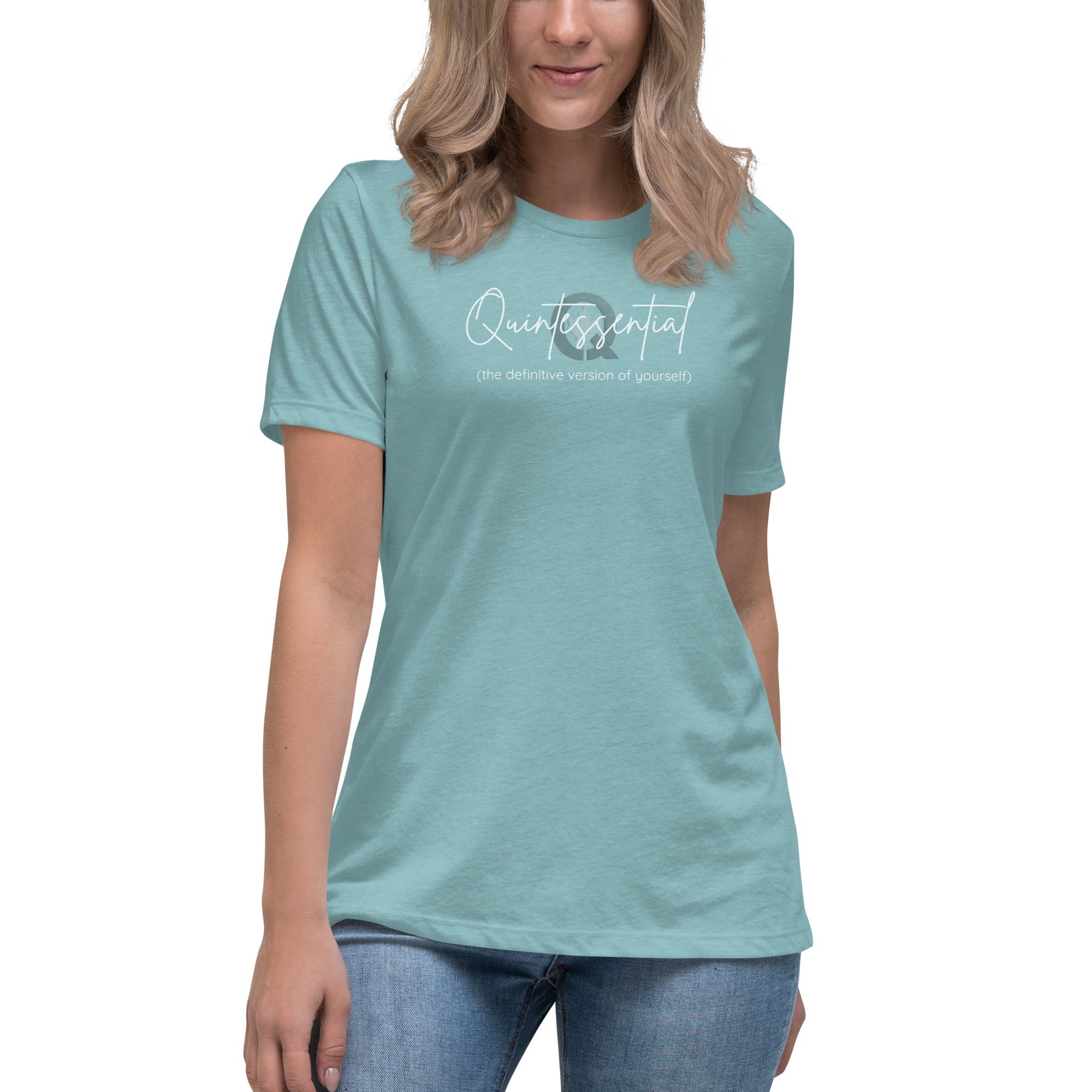 Women's Relaxed Q-Collection Tee - ShopNQlik