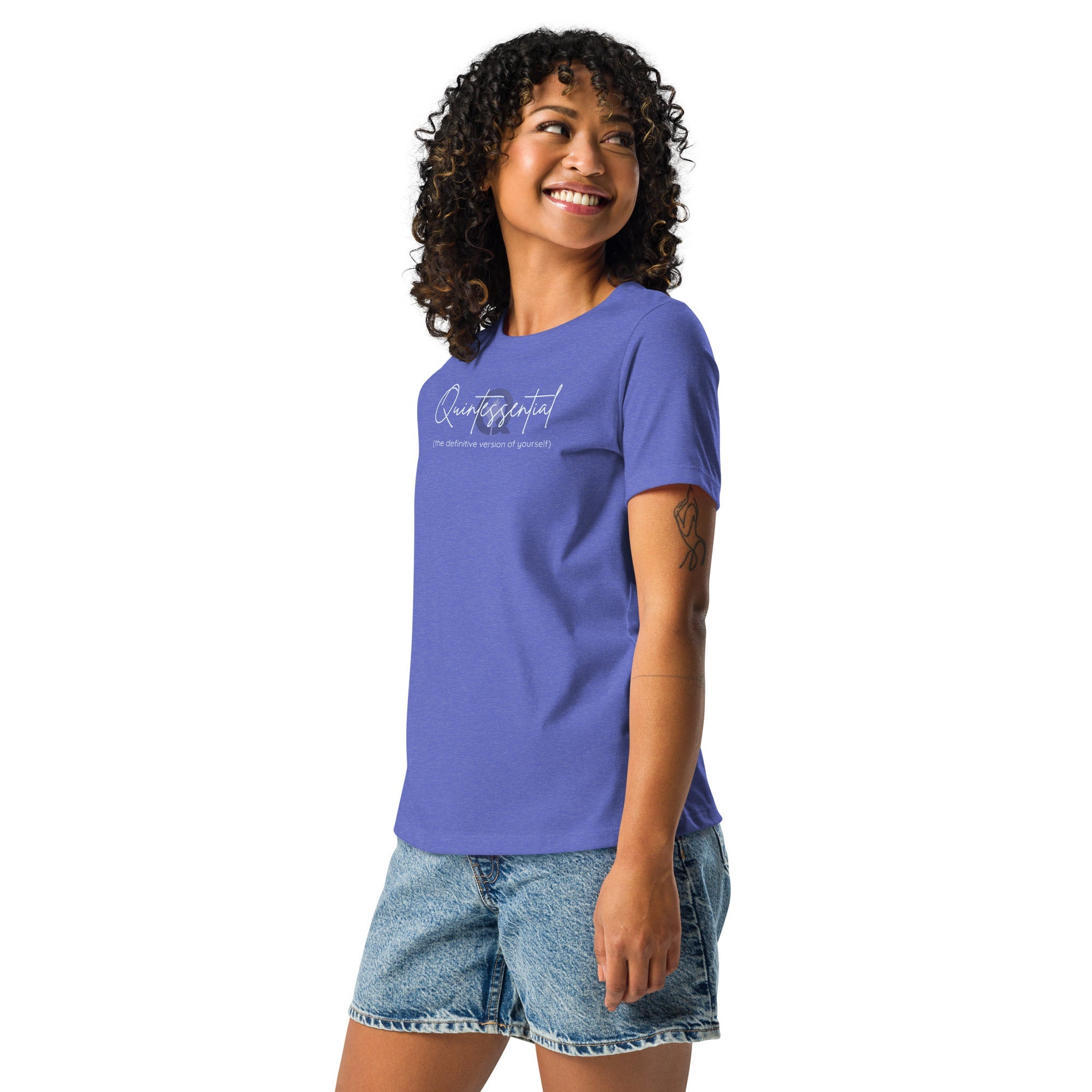 Women's Relaxed Q-Collection Tee - ShopNQlik