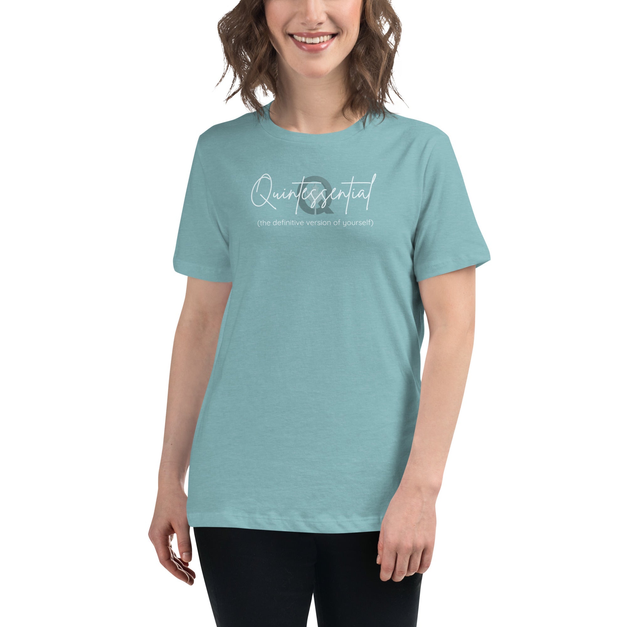 Women's Relaxed Q-Collection Tee - ShopNQlik