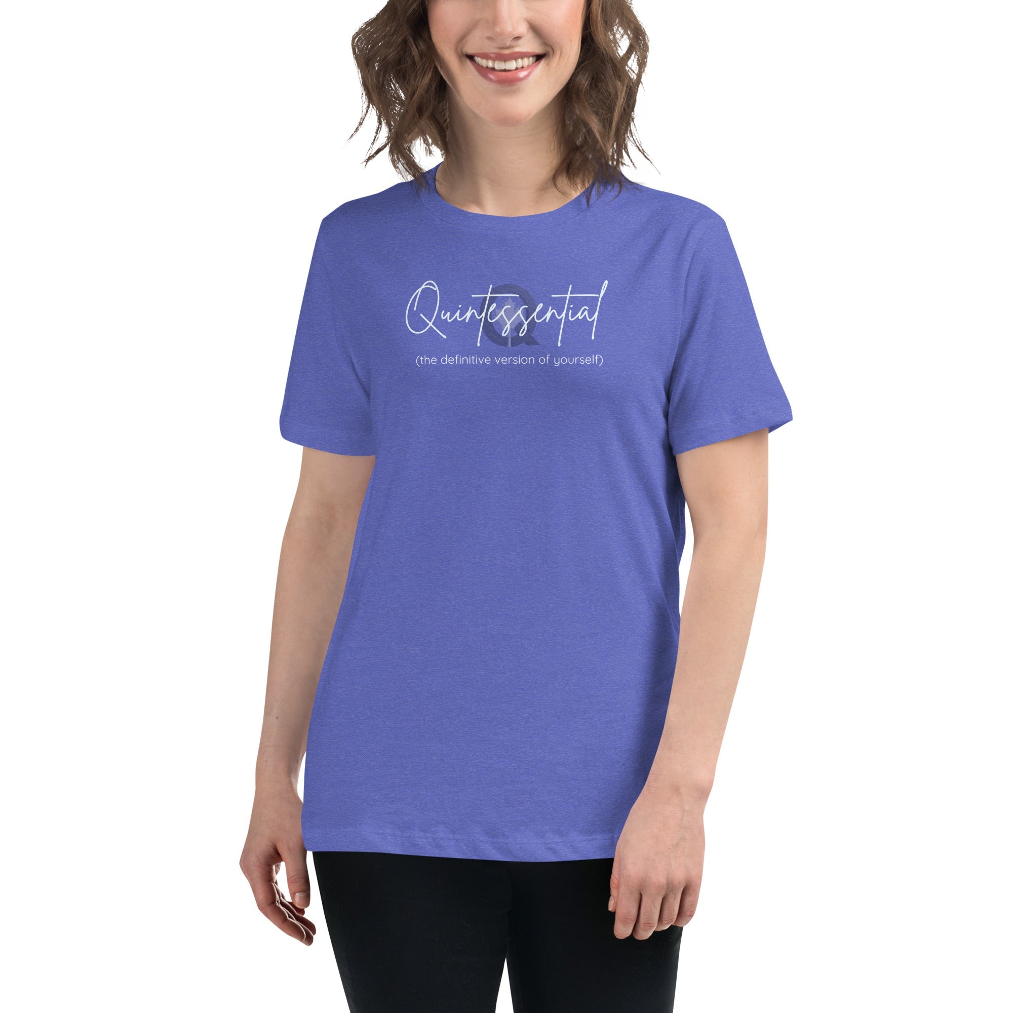 Women's Relaxed Q-Collection Tee - ShopNQlik