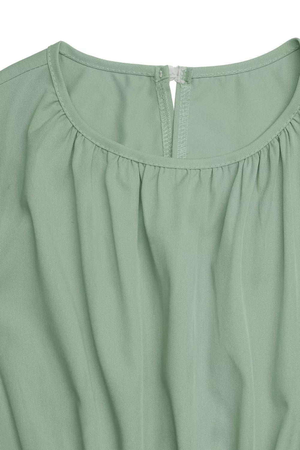 Women's Sleeveless High-Low Hem A-Line Dress – Sage, S–XL - ShopNQlik
