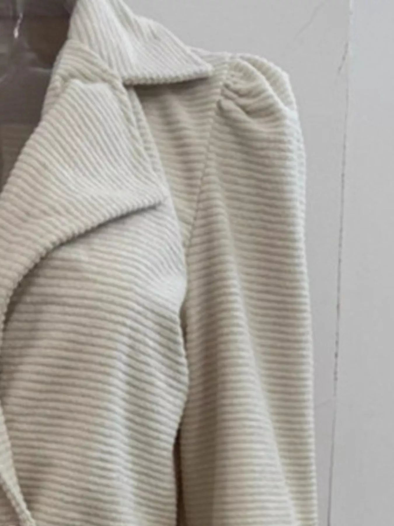 Women's Texture Knit Double-Breasted Blazer (S–2XL) - ShopNQlik