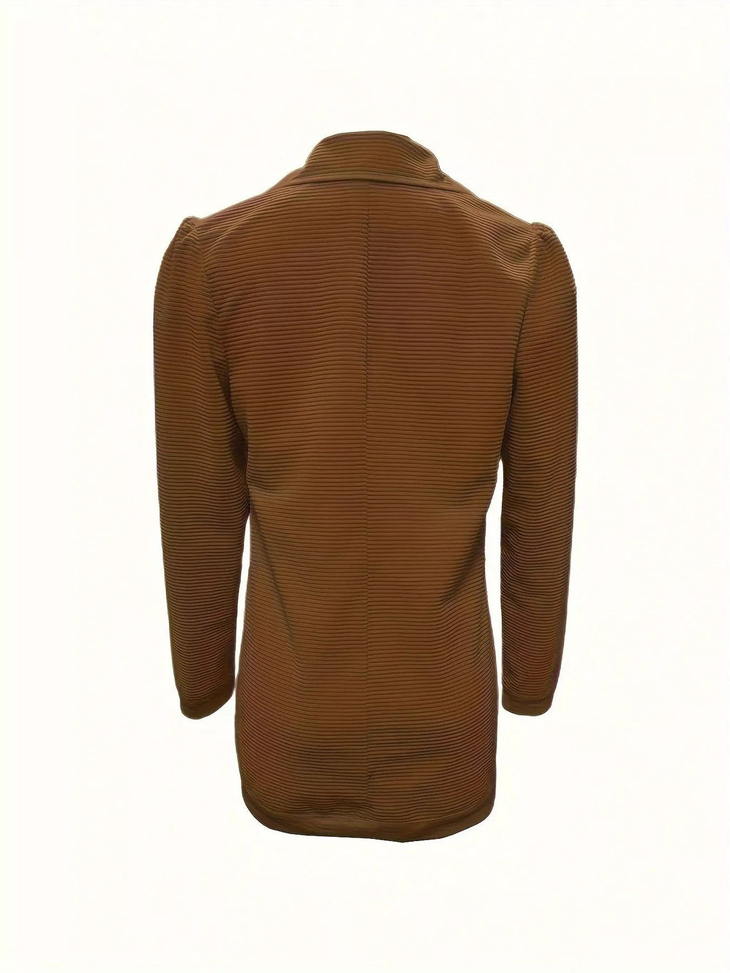 Women's Texture Knit Double-Breasted Blazer (S–2XL) - ShopNQlik