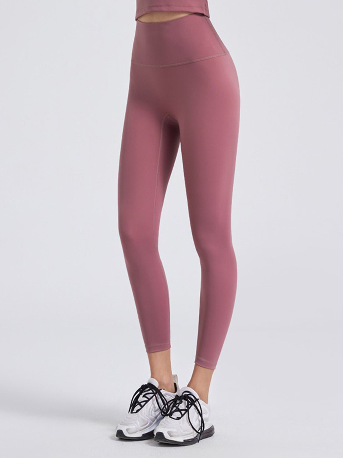 Women's Wide Waistband Sports Leggings – 8 Colours, S–2XL - ShopNQlik