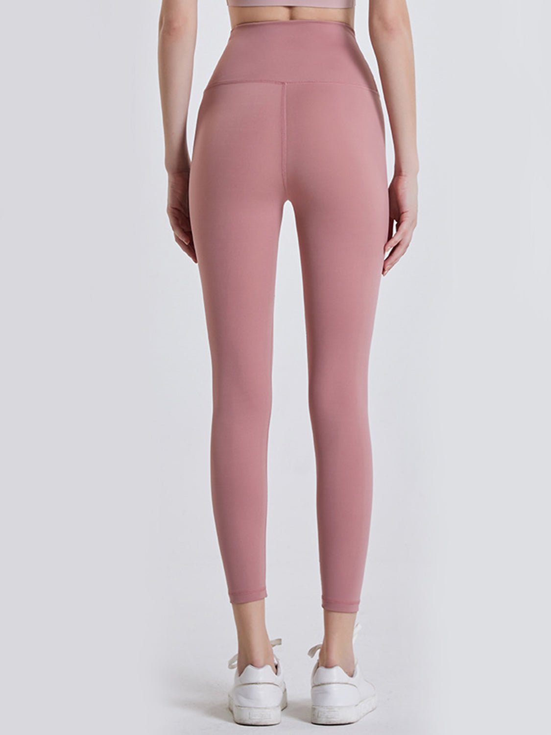 Women's Wide Waistband Sports Leggings – 8 Colours, S–2XL - ShopNQlik