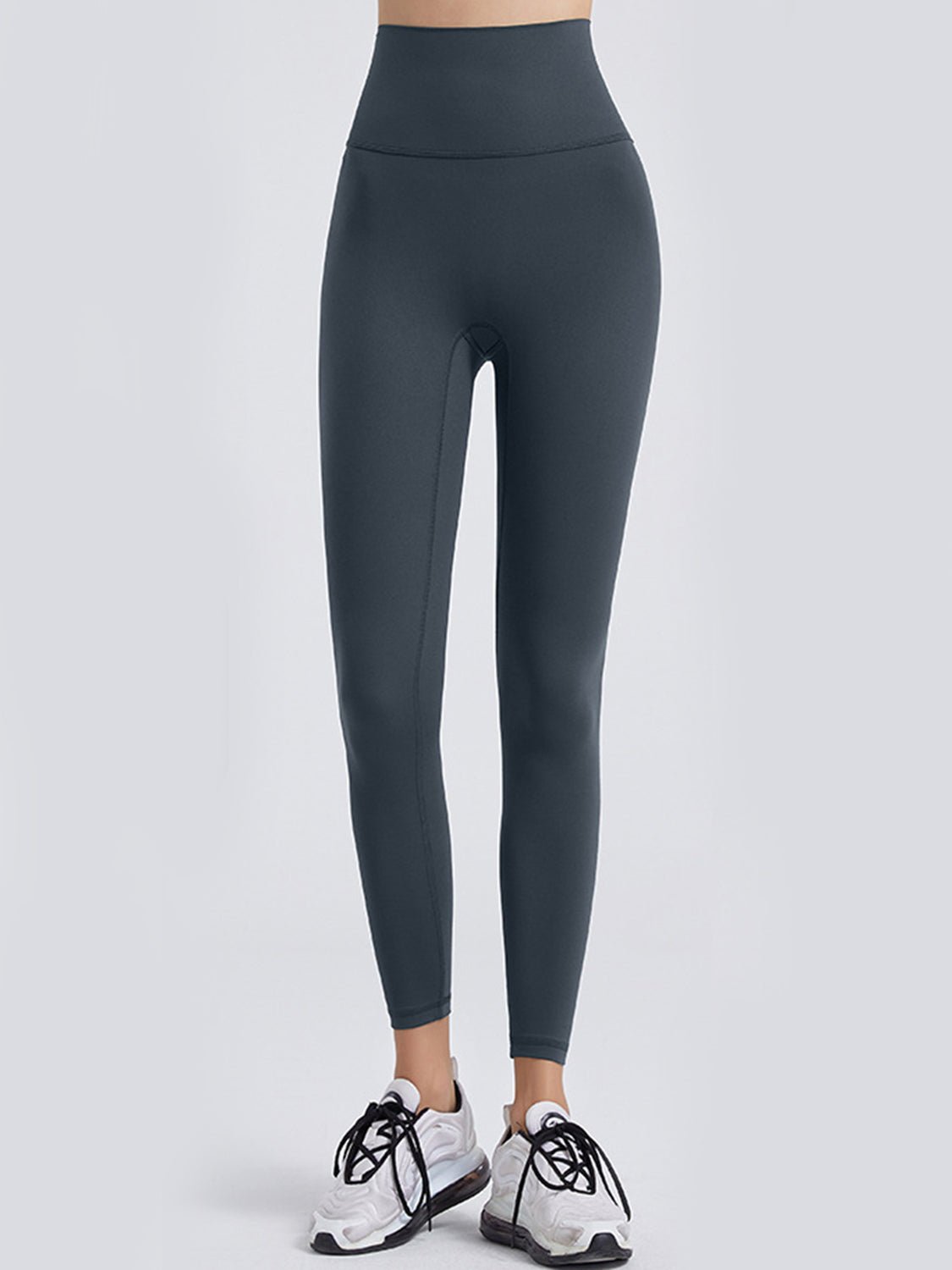 Women's Wide Waistband Sports Leggings – 8 Colours, S–2XL - ShopNQlik