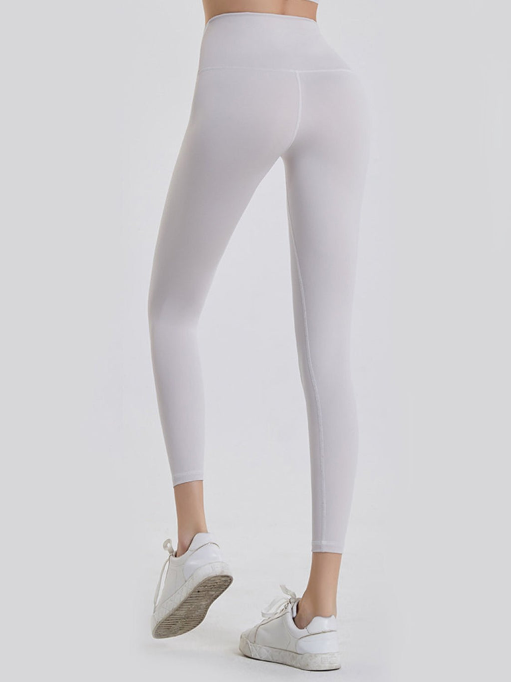 Women's Wide Waistband Sports Leggings – 8 Colours, S–2XL - ShopNQlik