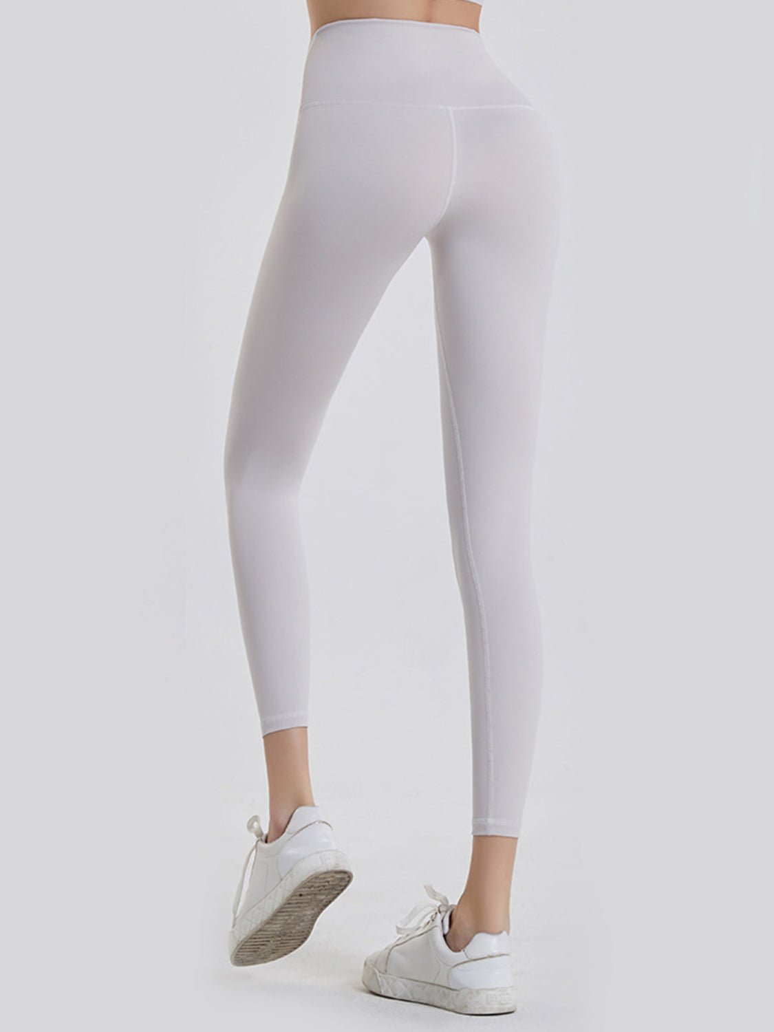 Women's Wide Waistband Sports Leggings – 8 Colours, S–2XL - ShopNQlik
