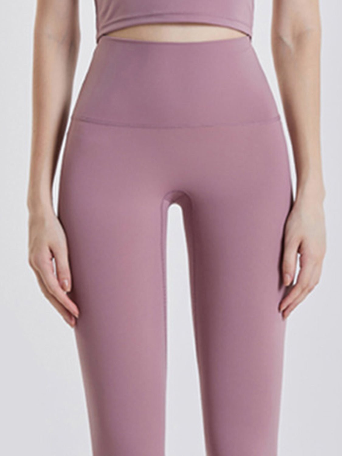Women's Wide Waistband Sports Leggings – 8 Colours, S–2XL - ShopNQlik