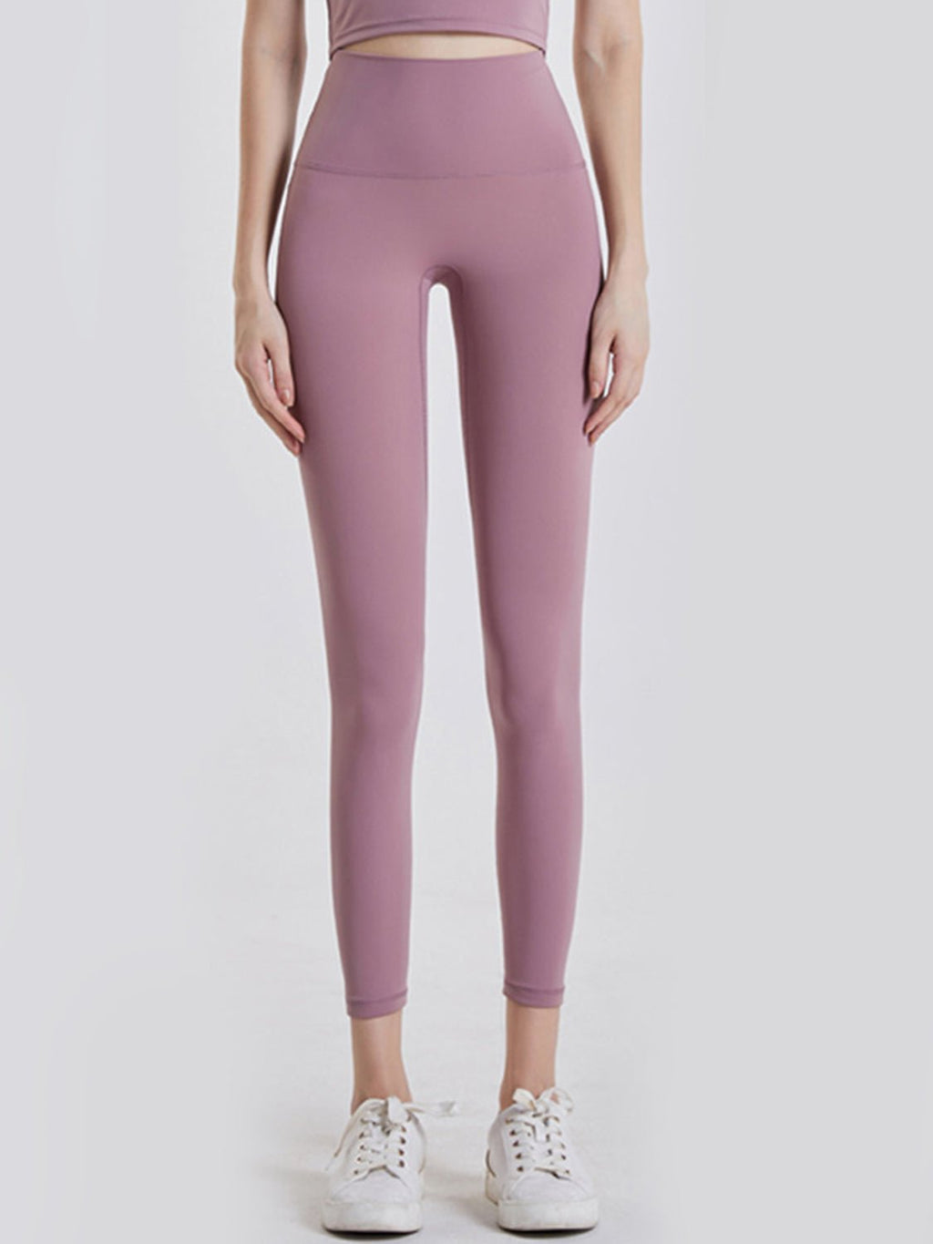 Women's Wide Waistband Sports Leggings – 8 Colours, S–2XL - ShopNQlik